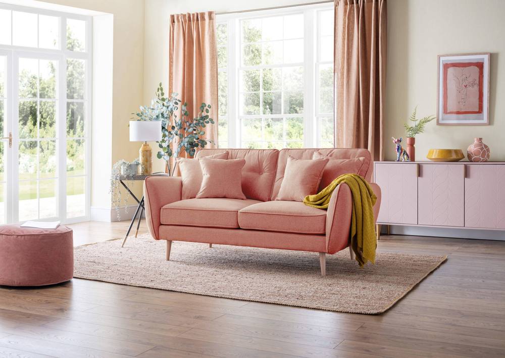 The Great Sofa Company Ailis Medium Sofa Faro Coral