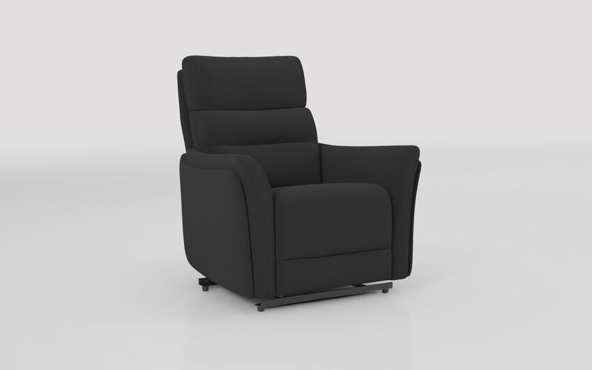 Black Fabric Cleveley Armchair