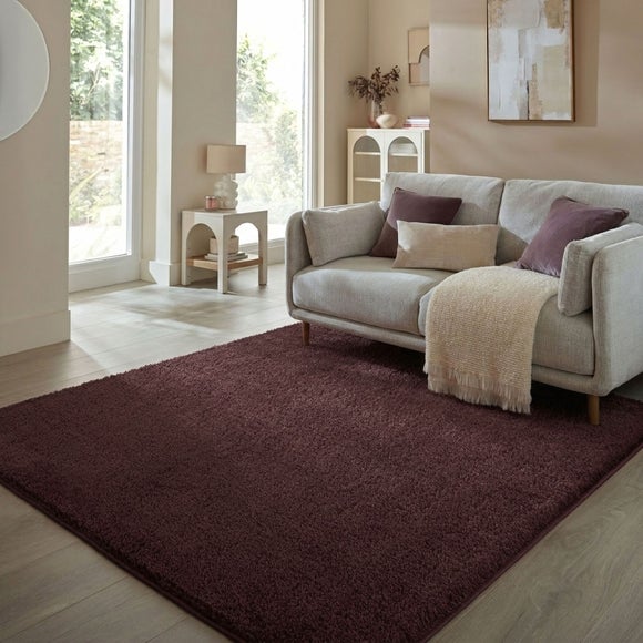 Slumber II Sheen Shaggy Square Rug