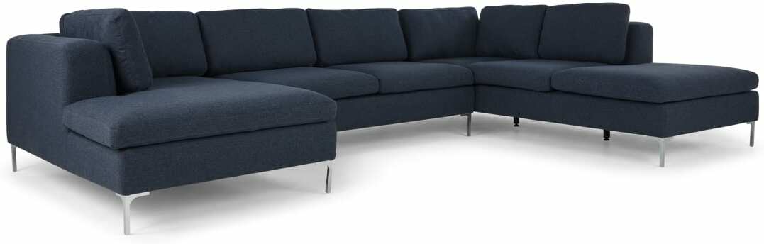 Monterosso Right Hand Facing Corner Sofa, Storm Blue