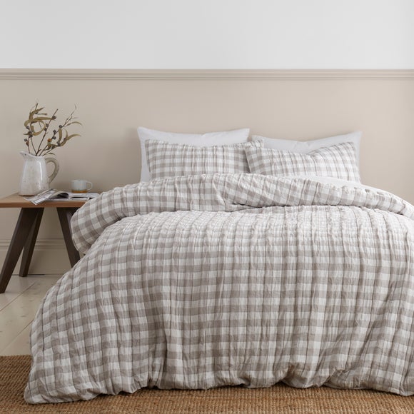 Marlow Gingham Duvet Cover & Pillowcase Set