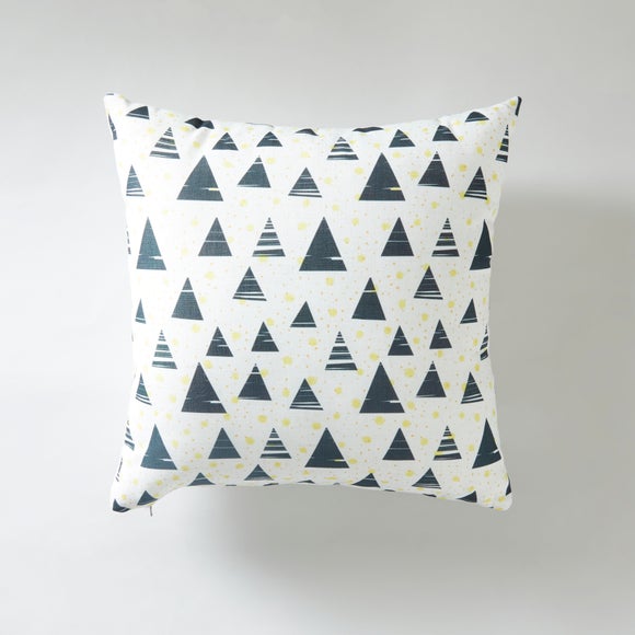 Dottie and Triangle Cushion