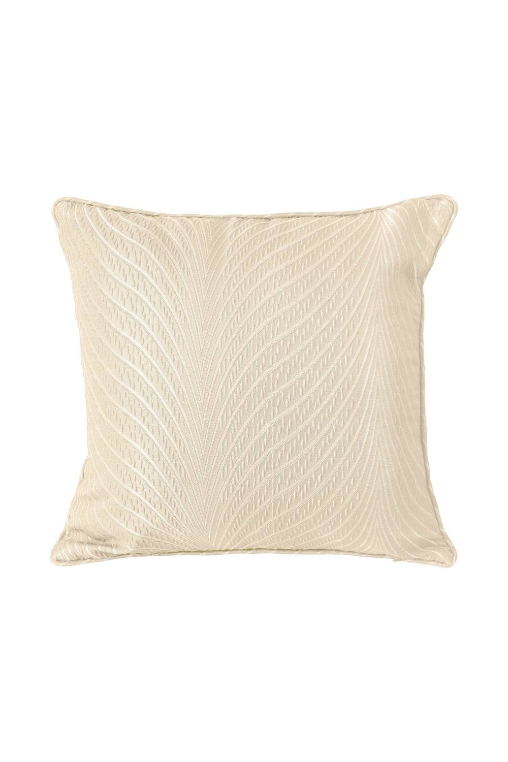 New Edge Blinds Wave Collection Cushion Cover in Cream