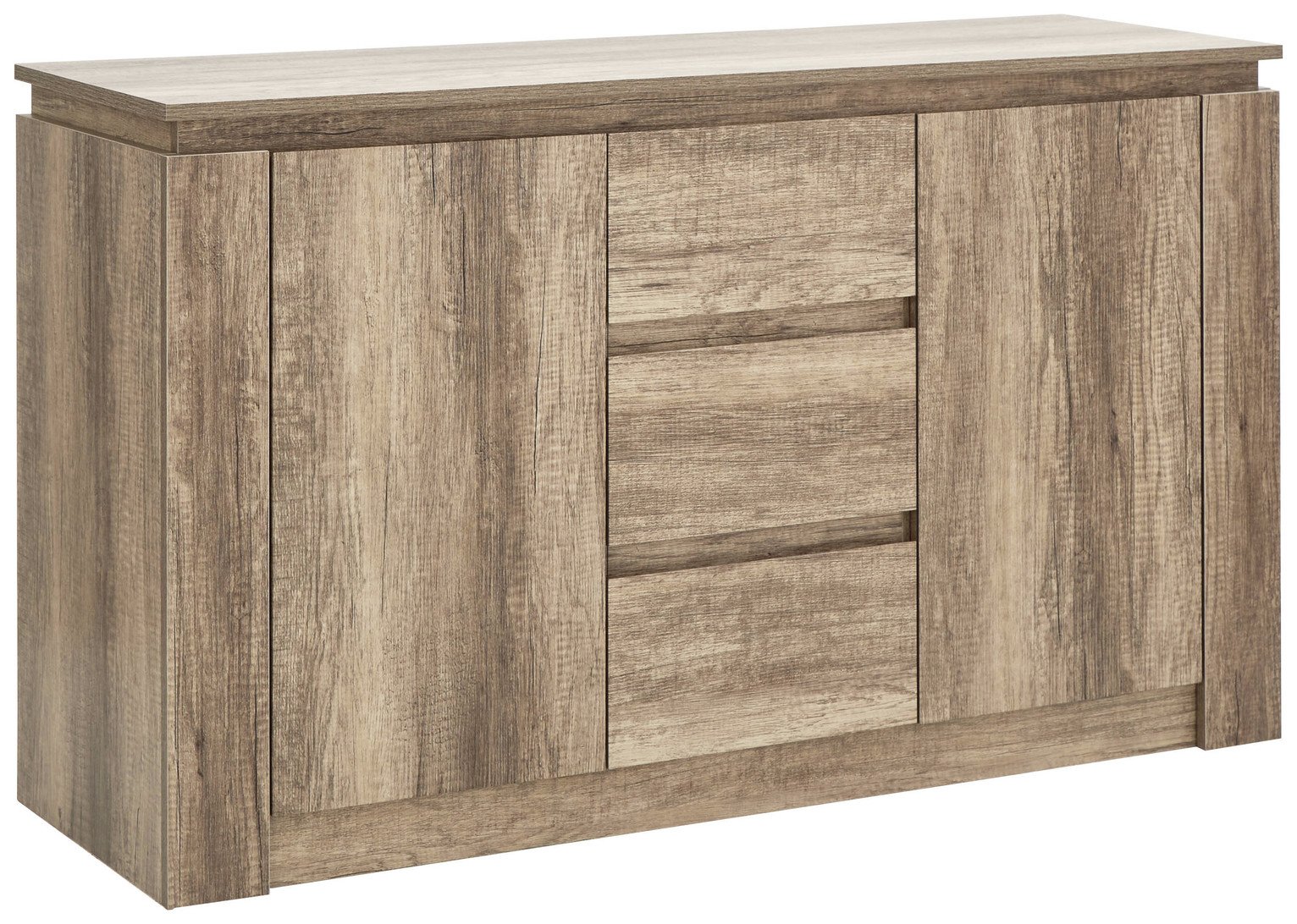 Canyon 2 Door 3 Drawer Sideboard - Oak
