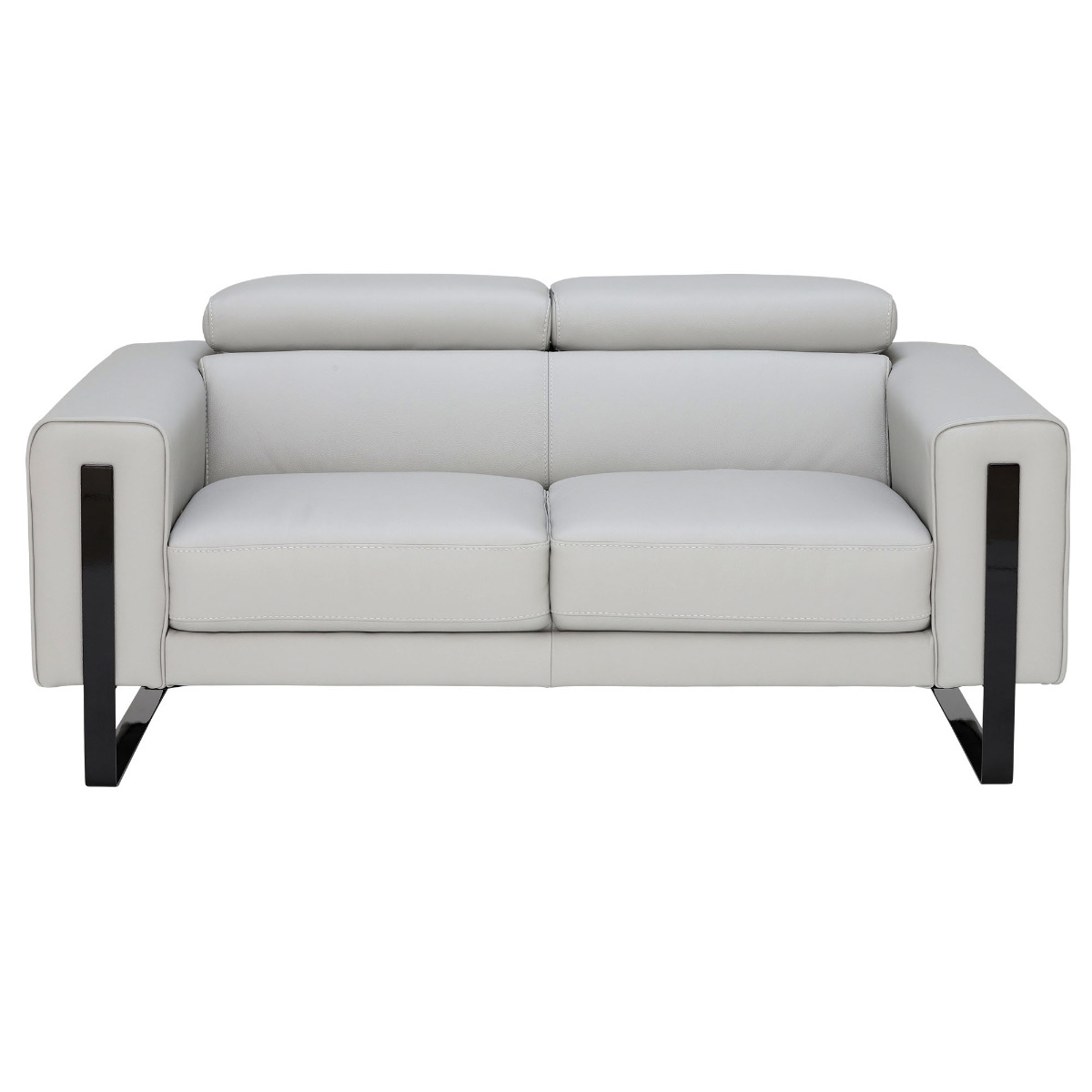 Milan 2 Seater Sofa, Bull 6502 Leather