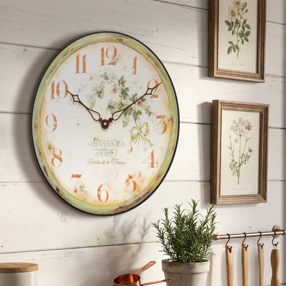 French Vineyard Wall Clock