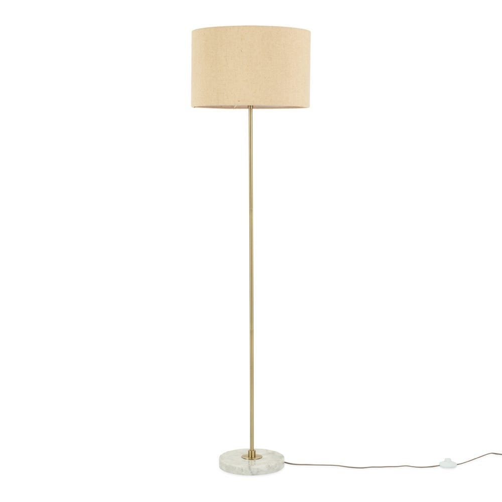 Heal's Simple Floor Lamp White Marble 2