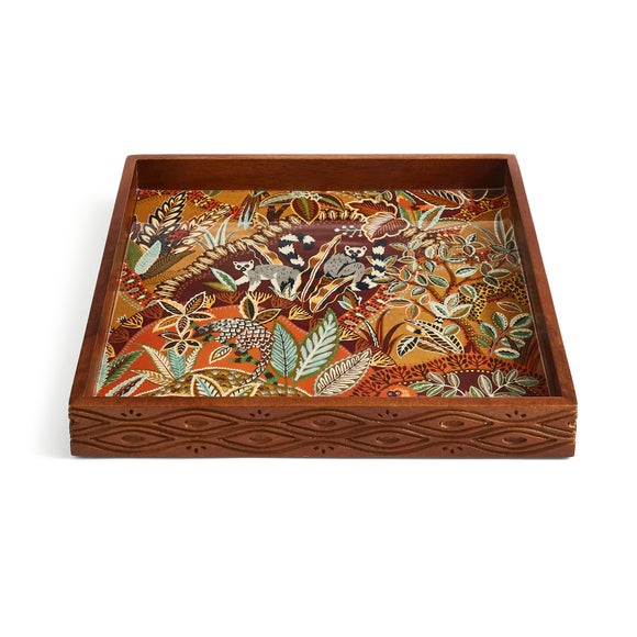 Nature's Exhibitionists Patterned Decorative Tray 5