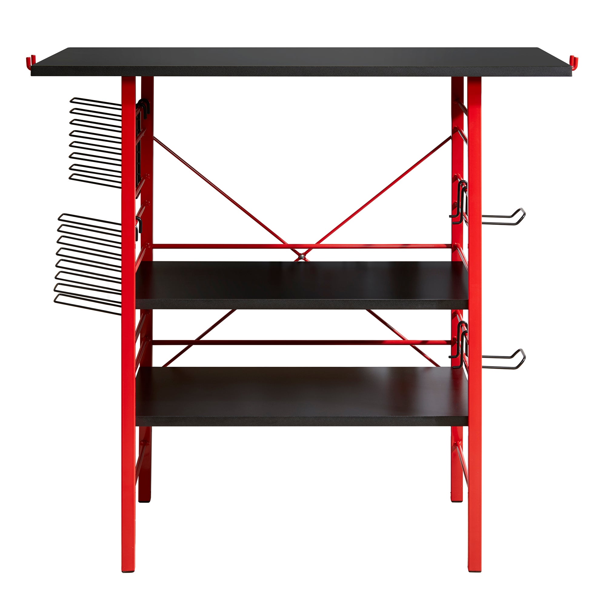 Virtuoso Gaming TV Stand Red/Black