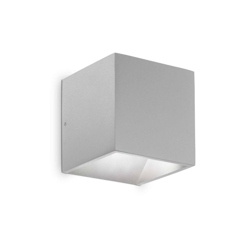 Netlighting Rubik Integrated LED Outdoor Up Down Wall Lamp Grey 730Lm 3000K IP54