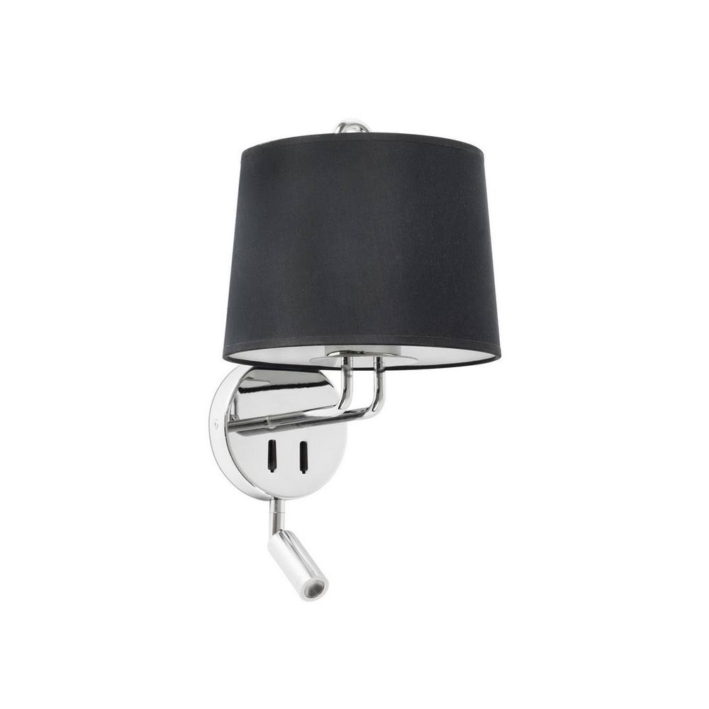 Netlighting Montreal Reading Light Wall Light Chrome E27 2700K