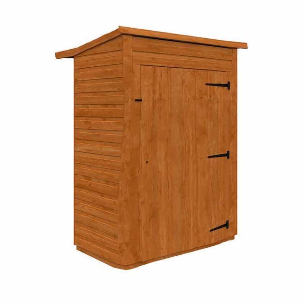 Buttercup Farm 3x2 Flex Pent Tool Room 12mm Flex - L60 x W98.8 x H213.5 cm in Burnt Orange
