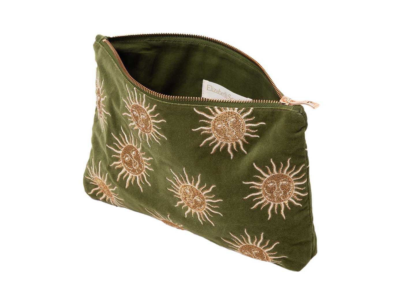 Elizabeth Scarlett Everyday Pouch Sun Goddess Fern