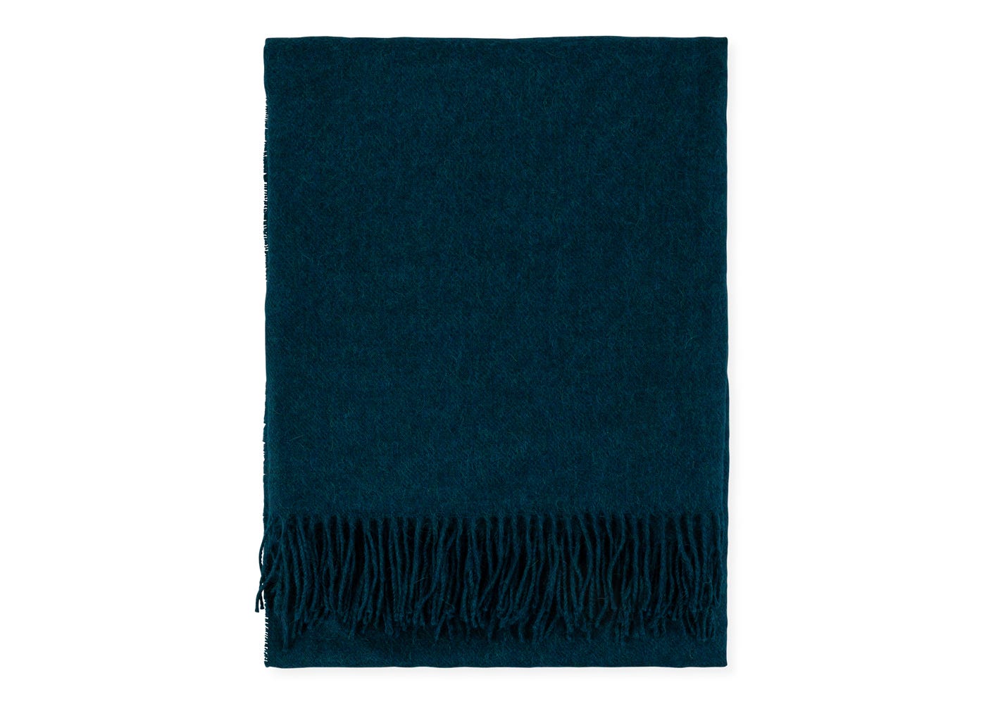 Heal's Pure Alpaca Throw Petrol