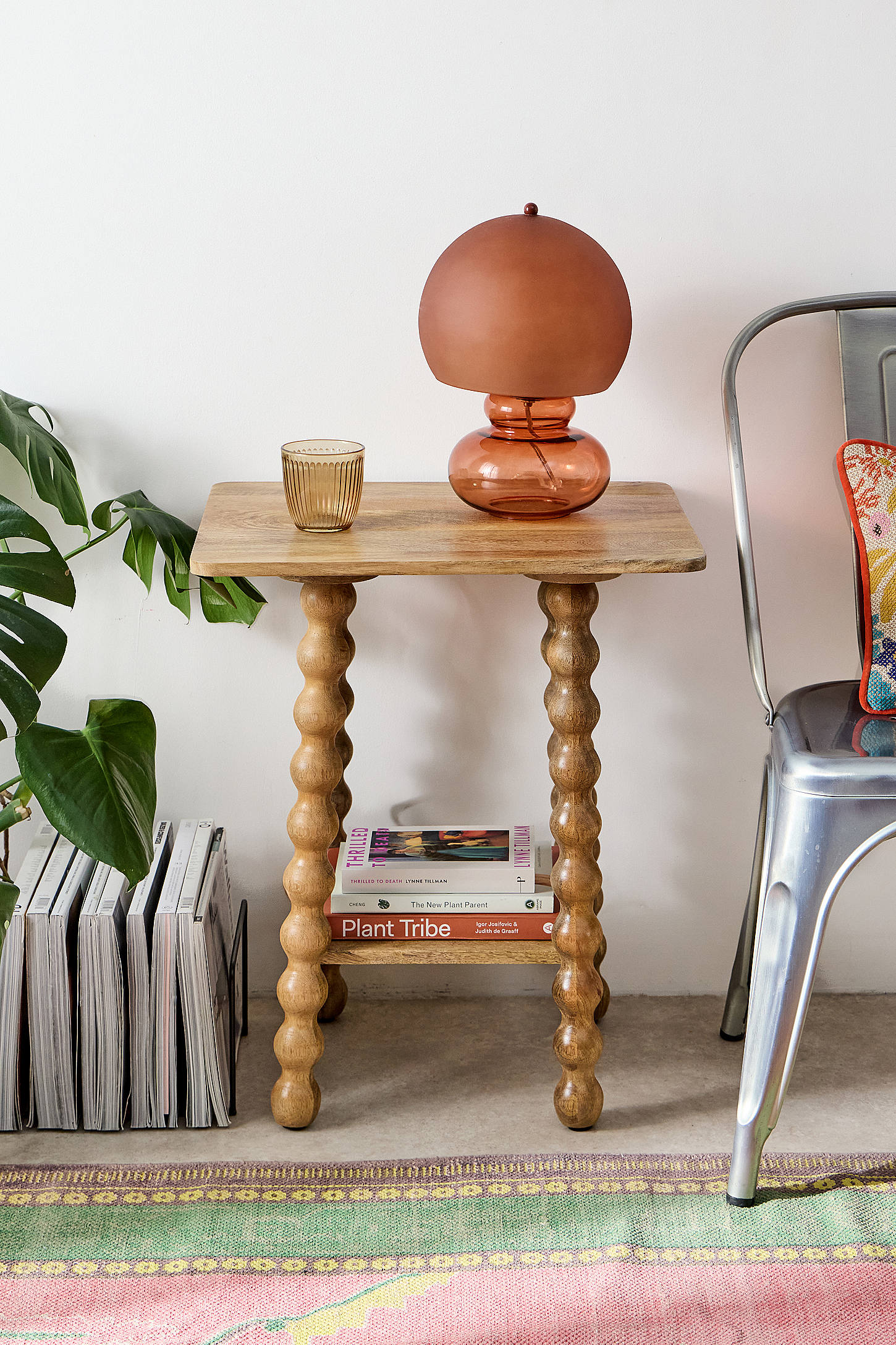Willow Side Table - Brown