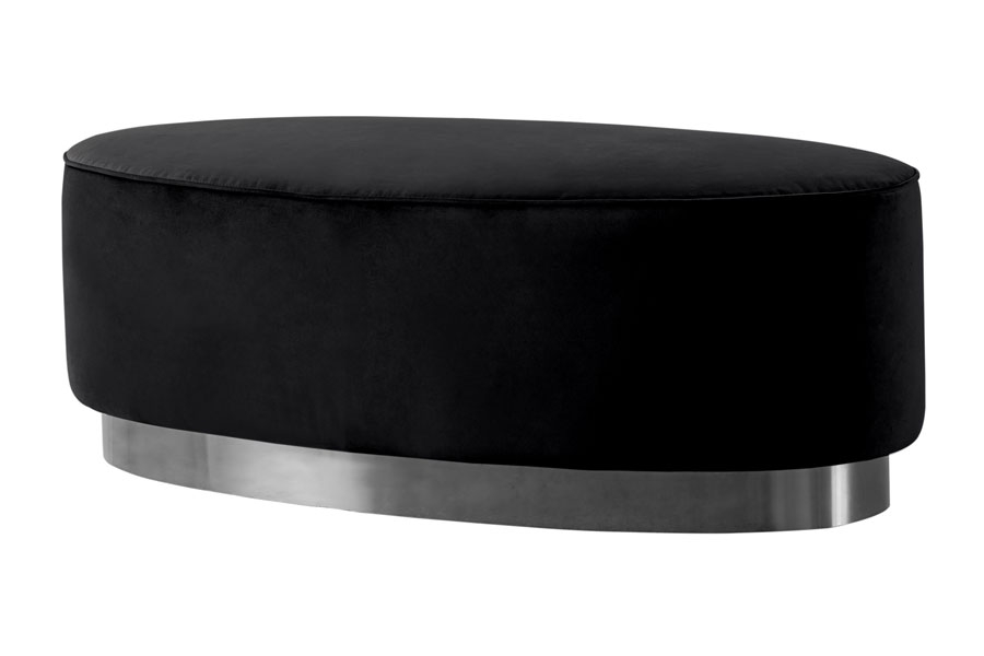 Selini Footstool – Black