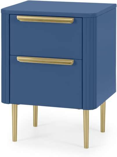 Ebro Bedside Table, Blue