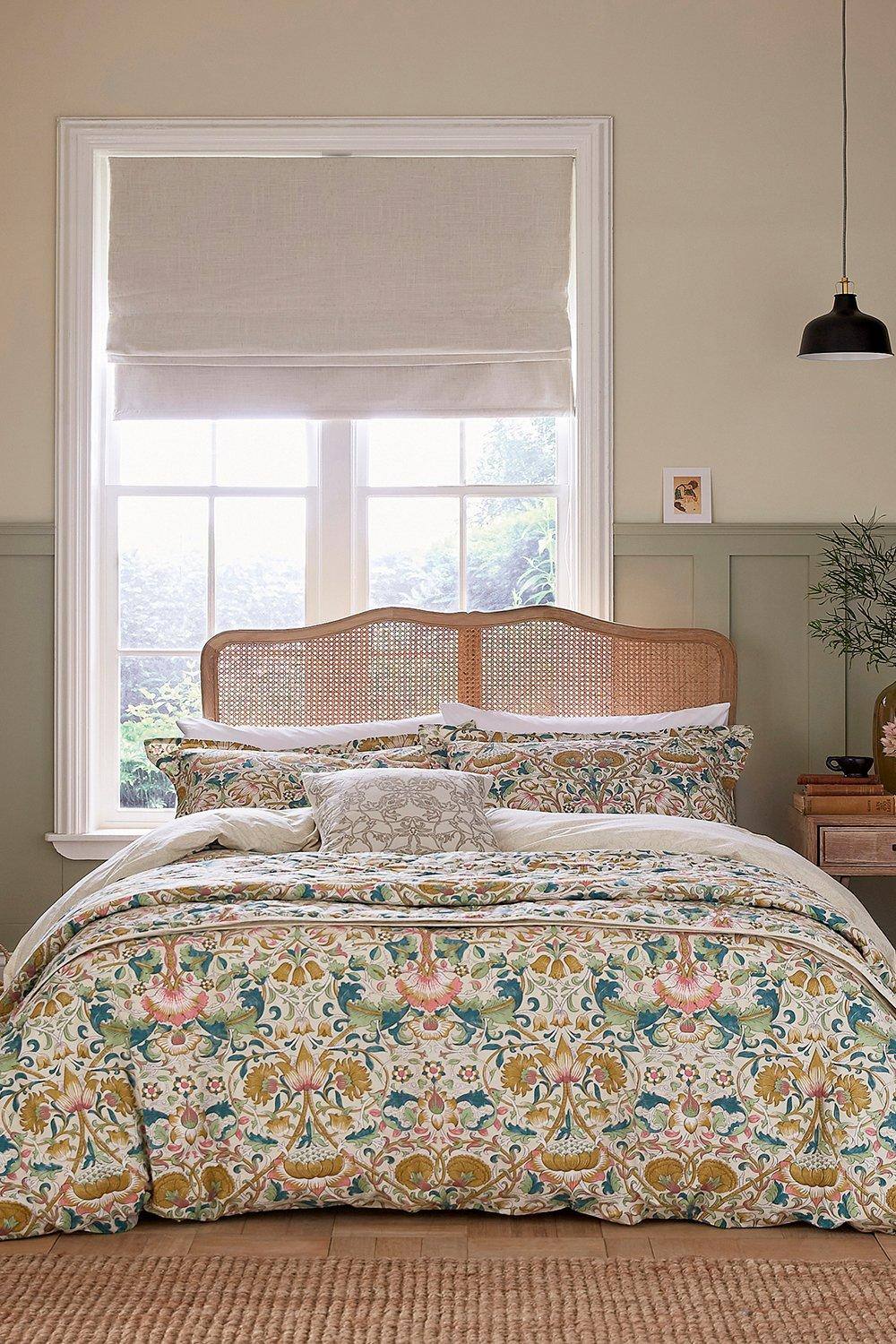 Morris & Co 'Lodden' Cotton Duvet Cover Set