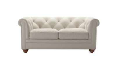 Patrick 2 Seat Sofabed in Canvas Pure Belgian Linen - sofa.com
