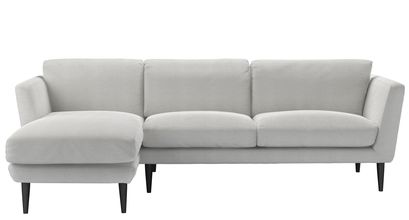 Holly Medium LHF Chaise Sofa in Pumice House Basket Weave - sofa.com