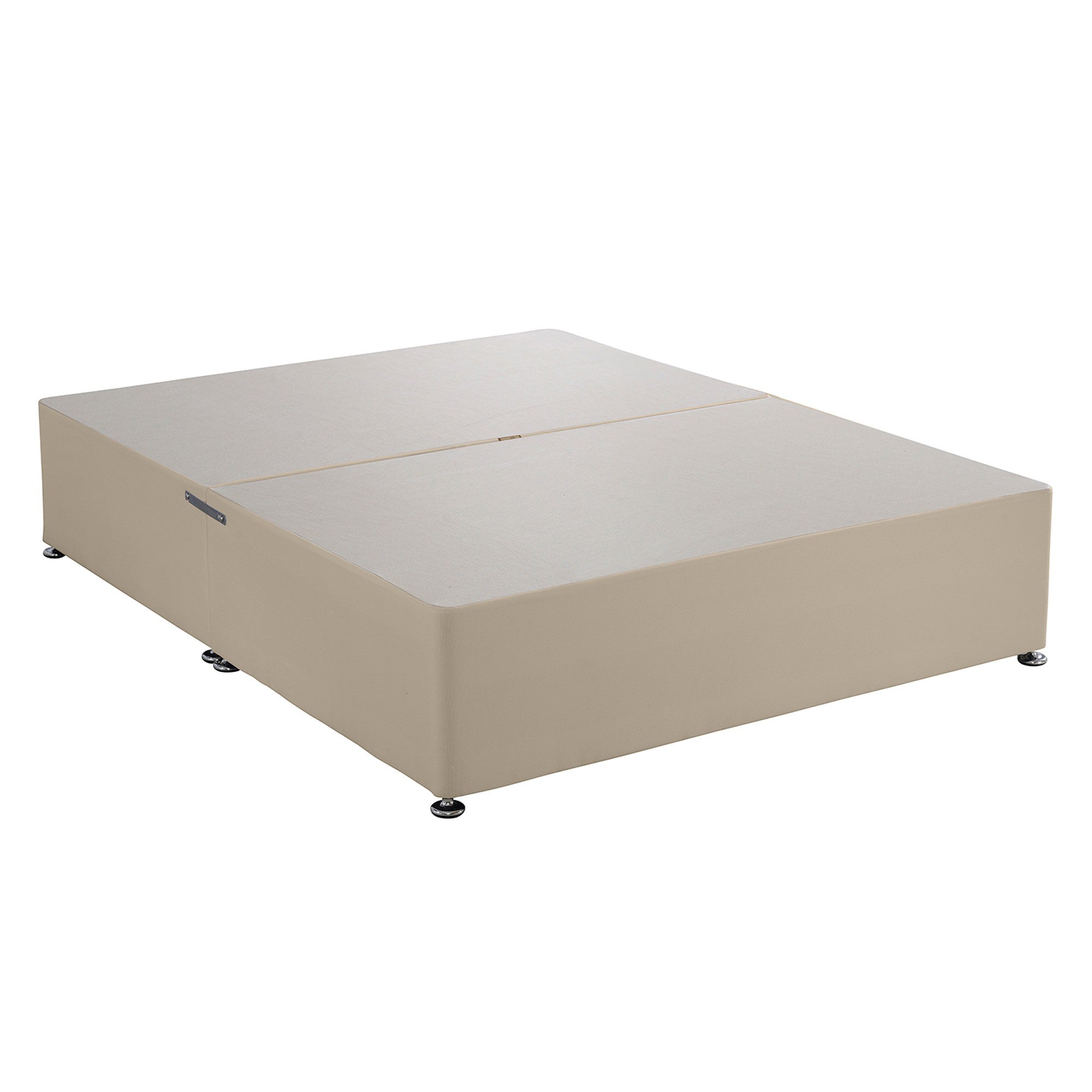 Universal Cream Linen Divan Base Cream
