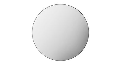 Austen Round Wall Mirror with Black Frame - sofa.com