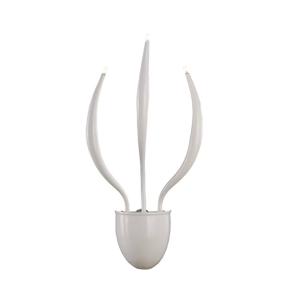 Netlighting Llamas Wall Lamp 3 Light G4 White NOT LEDCFL Compatible