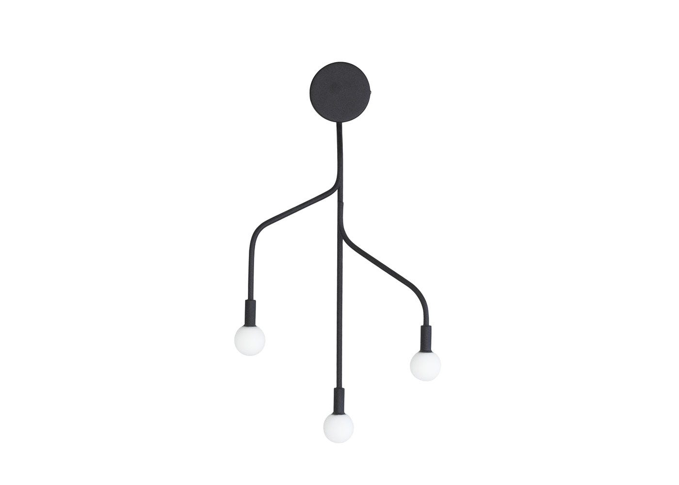 Normann Copenhagen Vekst Wall Lamp Black