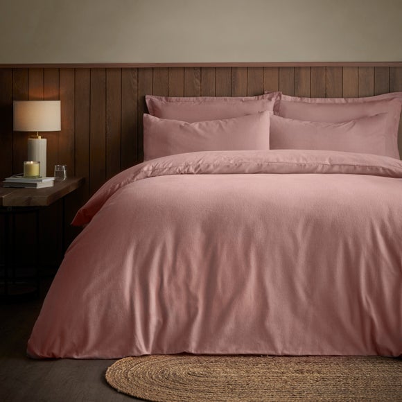 Soft & Cosy Luxury 100% Brushed Cotton Duvet Cover & Pillowcase Set