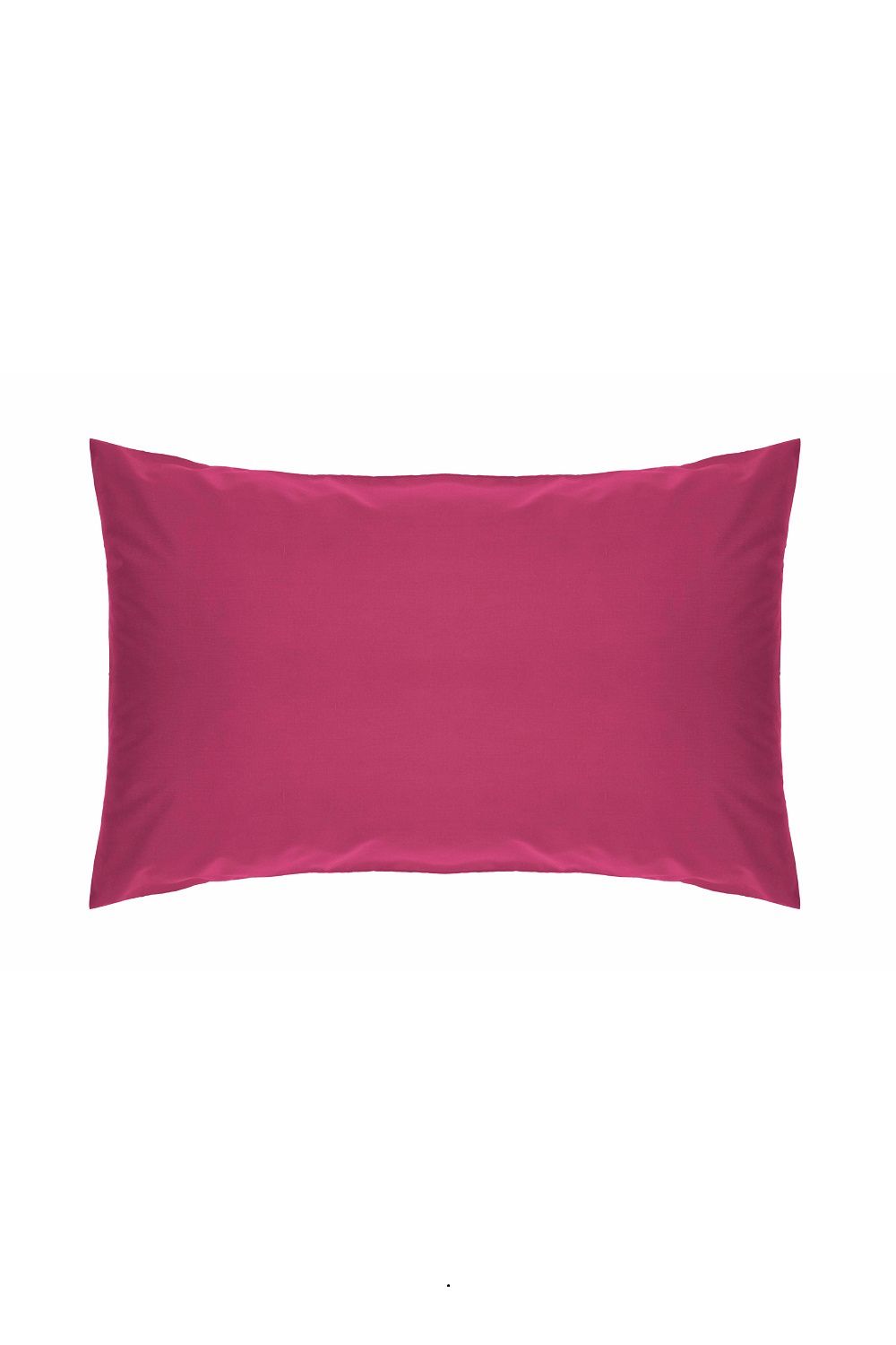 Belledorm Easy Care 200 Thread Count Cotton Polyester Percale Housewife Pillowcase in Fuchsia