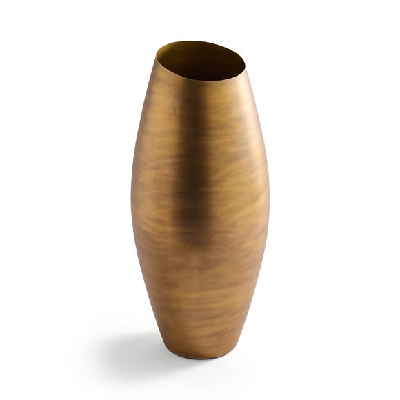Curved Metal Bullet Vase 3
