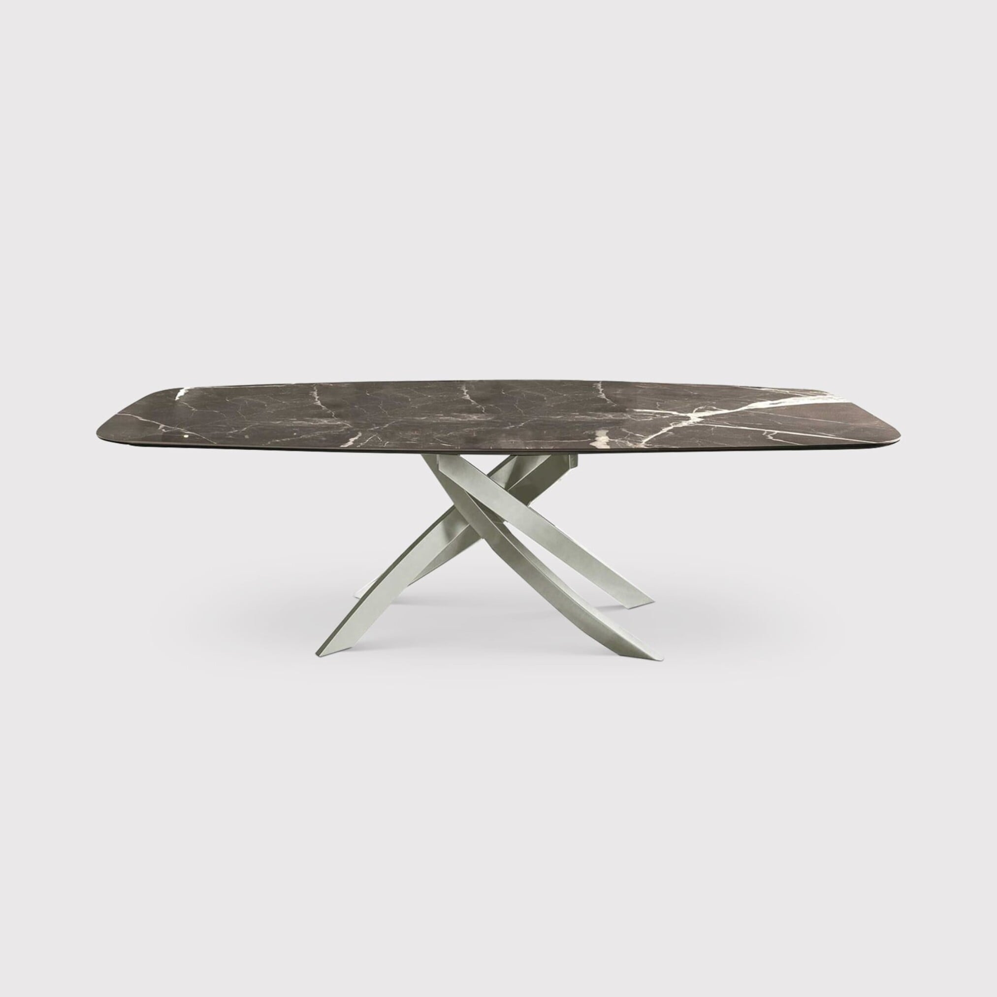 Bontempi Artistico Dining Table 250x120cm, Grey Marble | Barker & Stonehouse