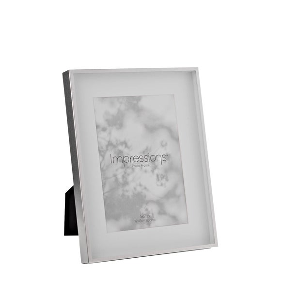 Impressions Silver Shadow Photo Frame