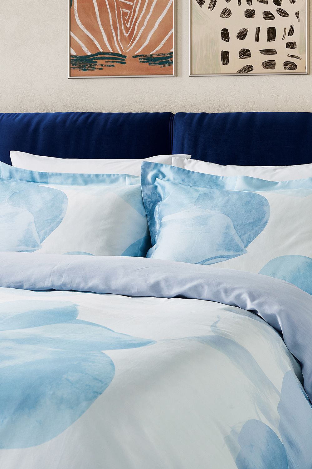 Ted Baker 'Photo Magnolia' Cotton Duvet Cover Set in Light Blue 2