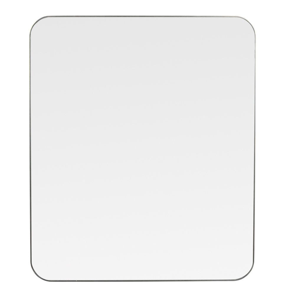 Heal's Fine Edge Mirror Rectangle Curved Silver 130x110cm 3