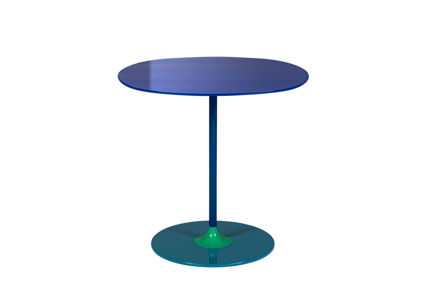 Kartell Thierry Table Medium Blue