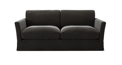 Otto 2.5 Seat Sofabed in Battleship Grey Smart Cotton - sofa.com