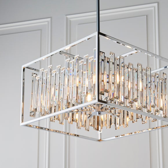 Return - Vogue Crystal Juneau 6 Light Ceiling Light 3