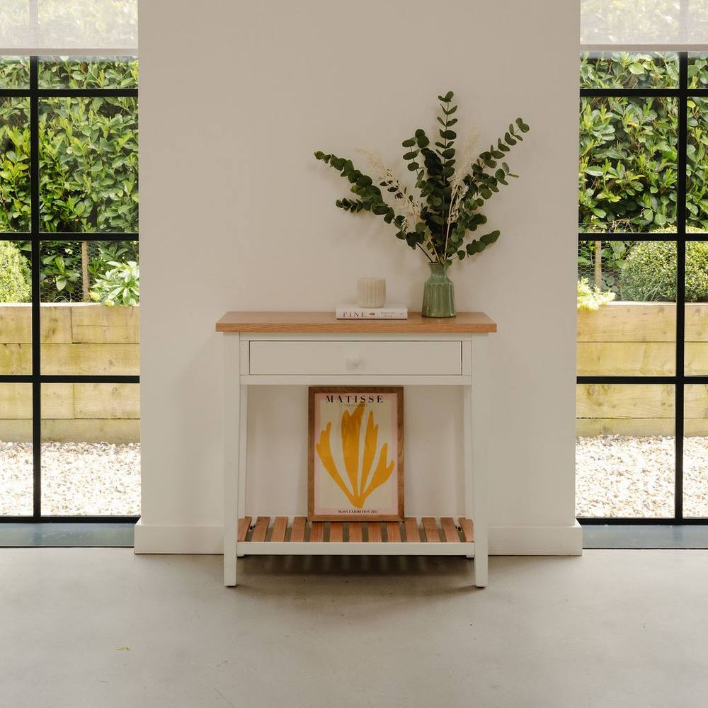 Statement Furniture Ludlow Console Table - Small in White