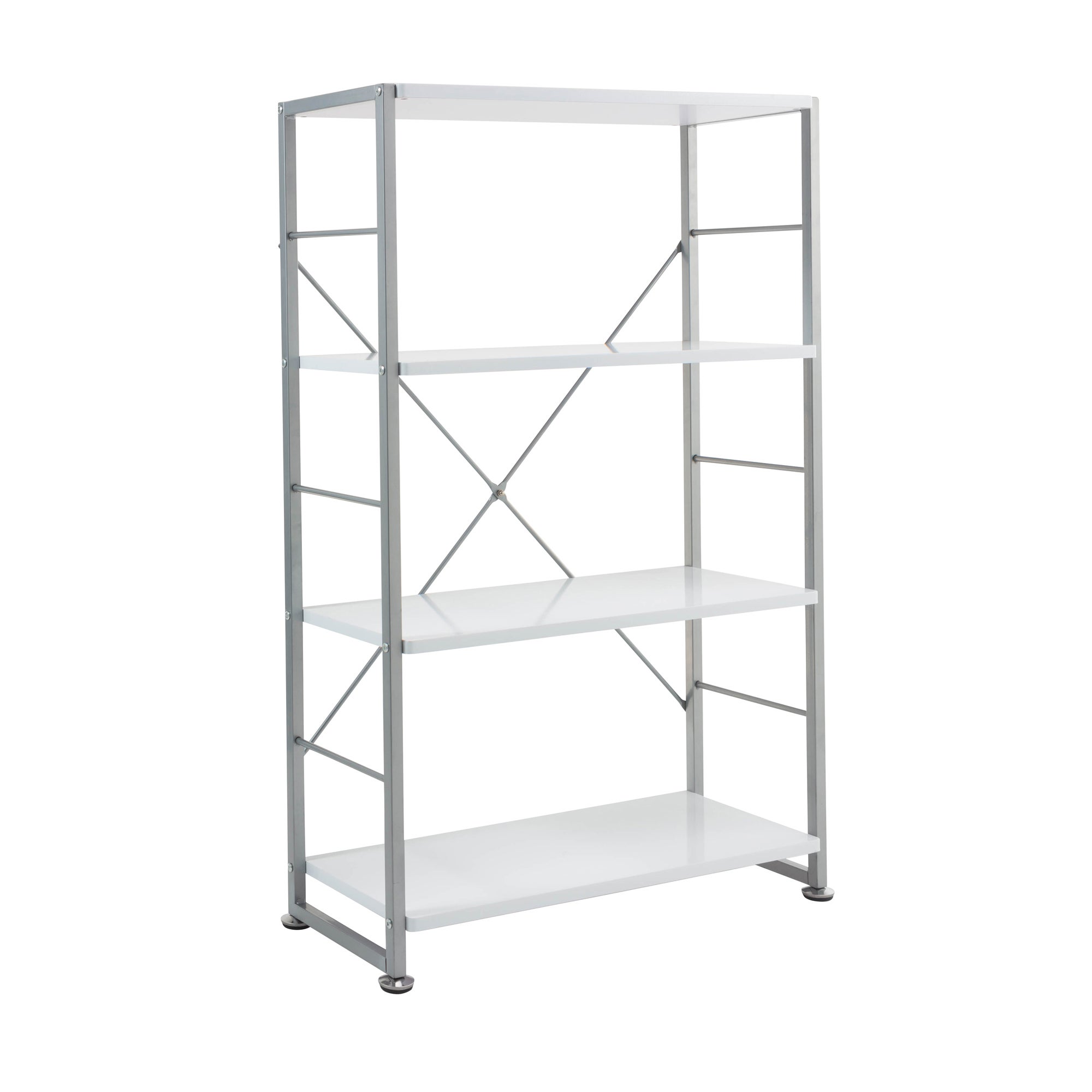 Cabrini Bookcase Silver