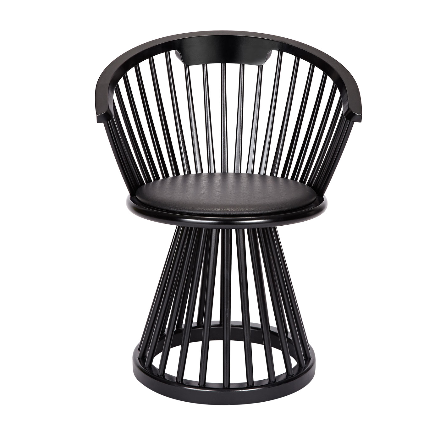 Tom Dixon Fan Dining Chair Black