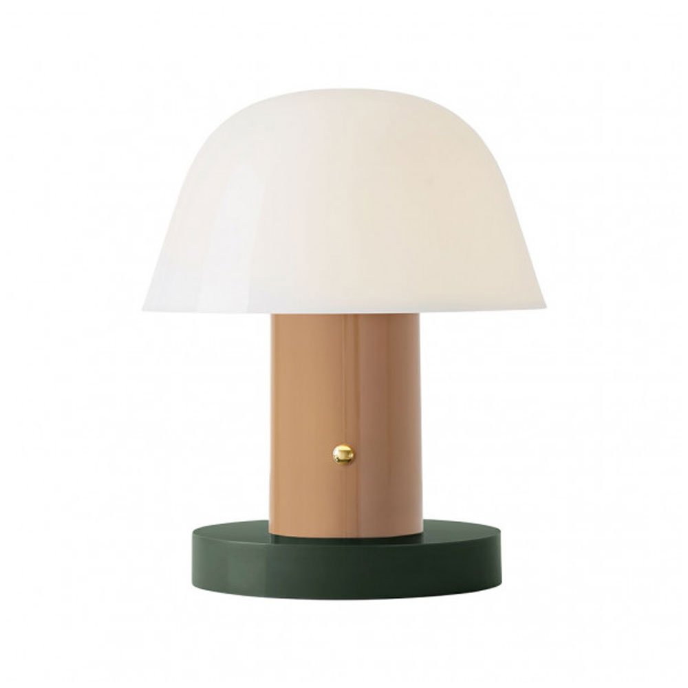 Setago Table Lamp JH27 Nude and Forest