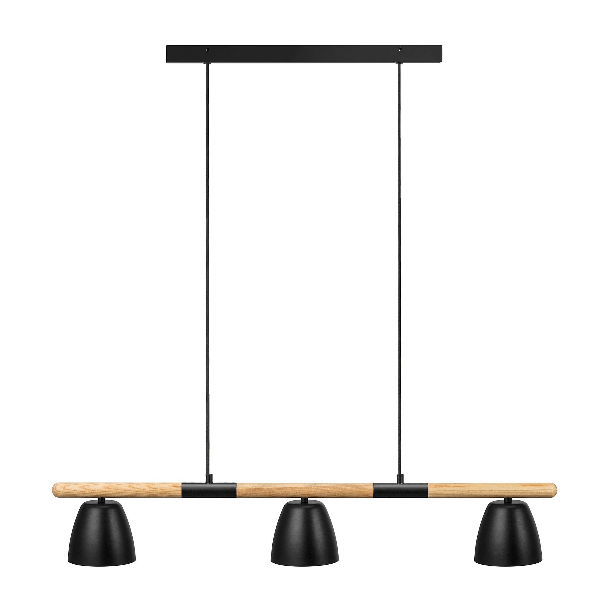 Nordlux Modern Indoor Metal Wood Black Mains Powered, IP20