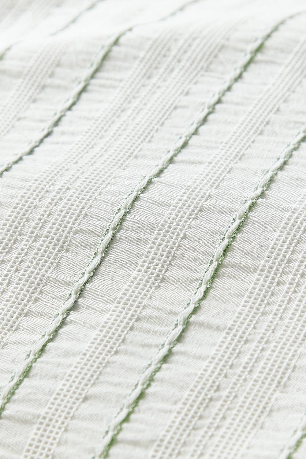 Helena Springfield 'Waffle Stripe' Duvet Cover Set in Soft White 4