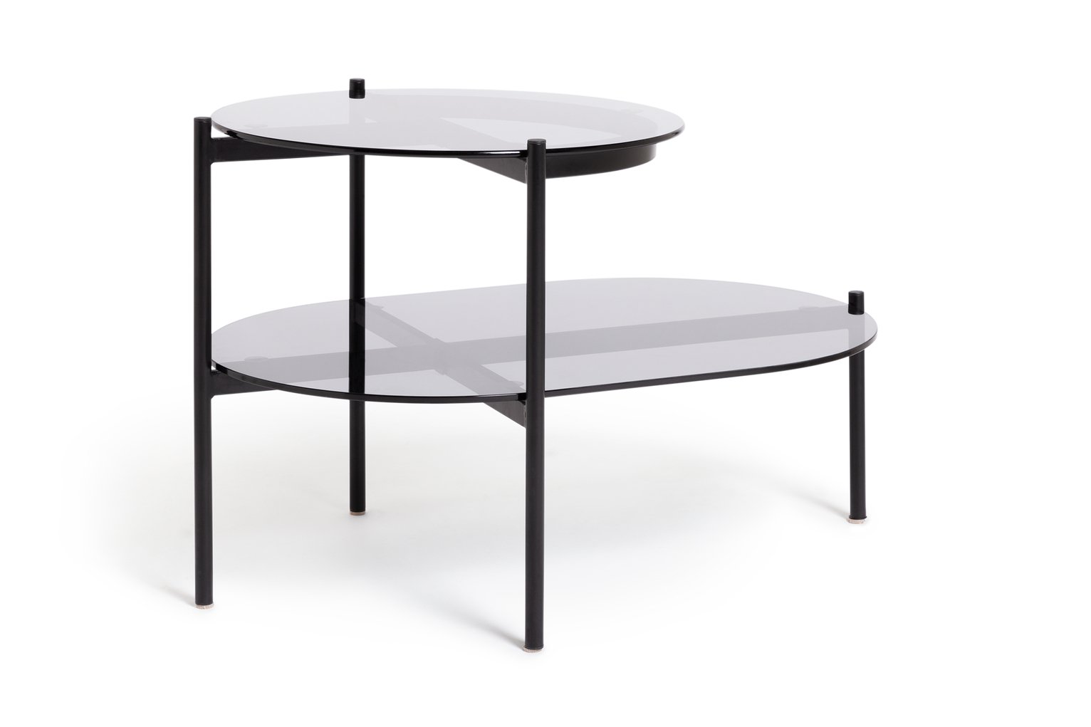 Habitat Neo Tiered Side Table - Black