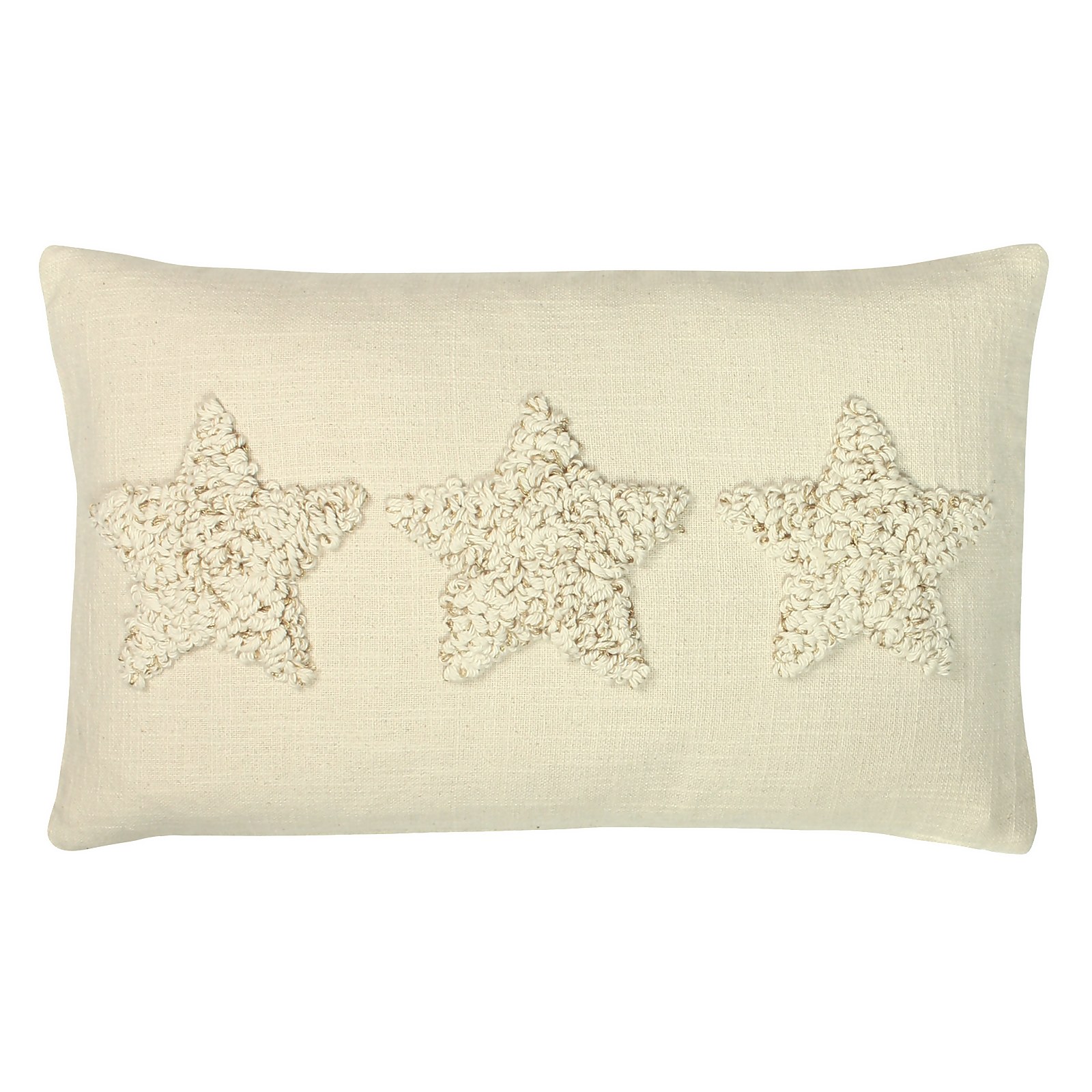 Country Living Tufted Stars Cushion - 30x50cm