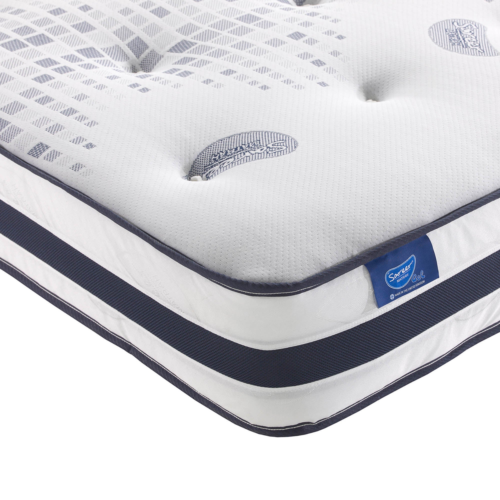 Matrah Medium Gel Pocket Mattress White