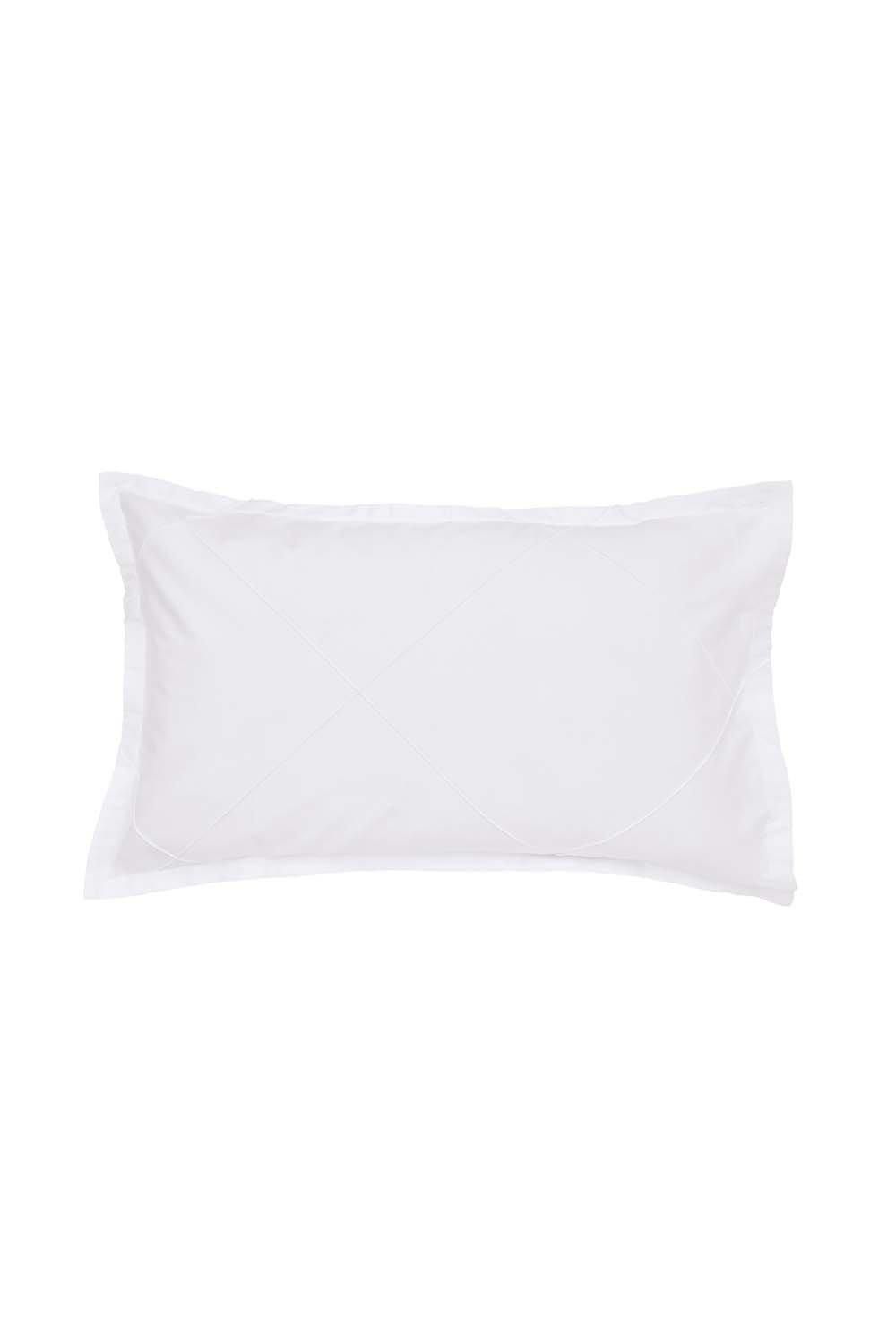 Murmur 'Cora' Cotton Sateen Oxford Pillowcase in White