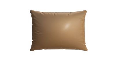 38x55cm Scatter Cushion in Spiced Honey Soft Leather - sofa.com