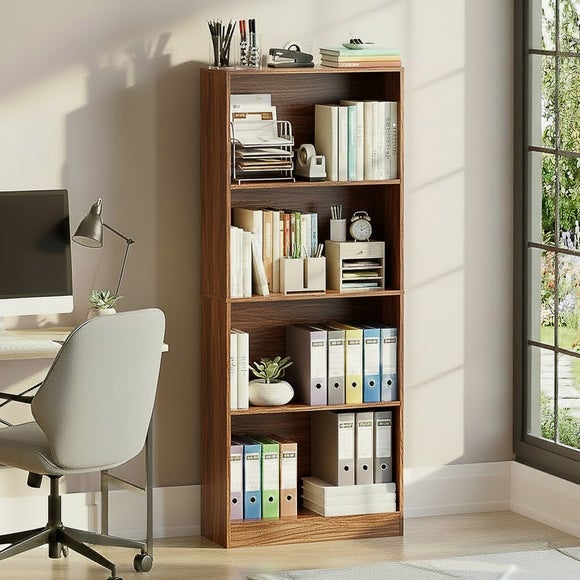 Cambridge 4 Tier Large Bookcase